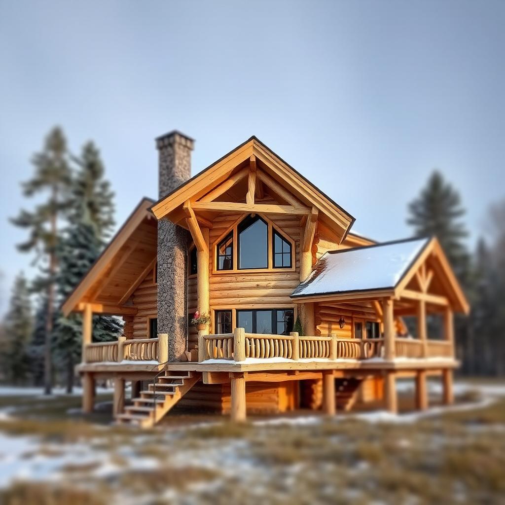 Гостевой дом в стиле Canadian Notch